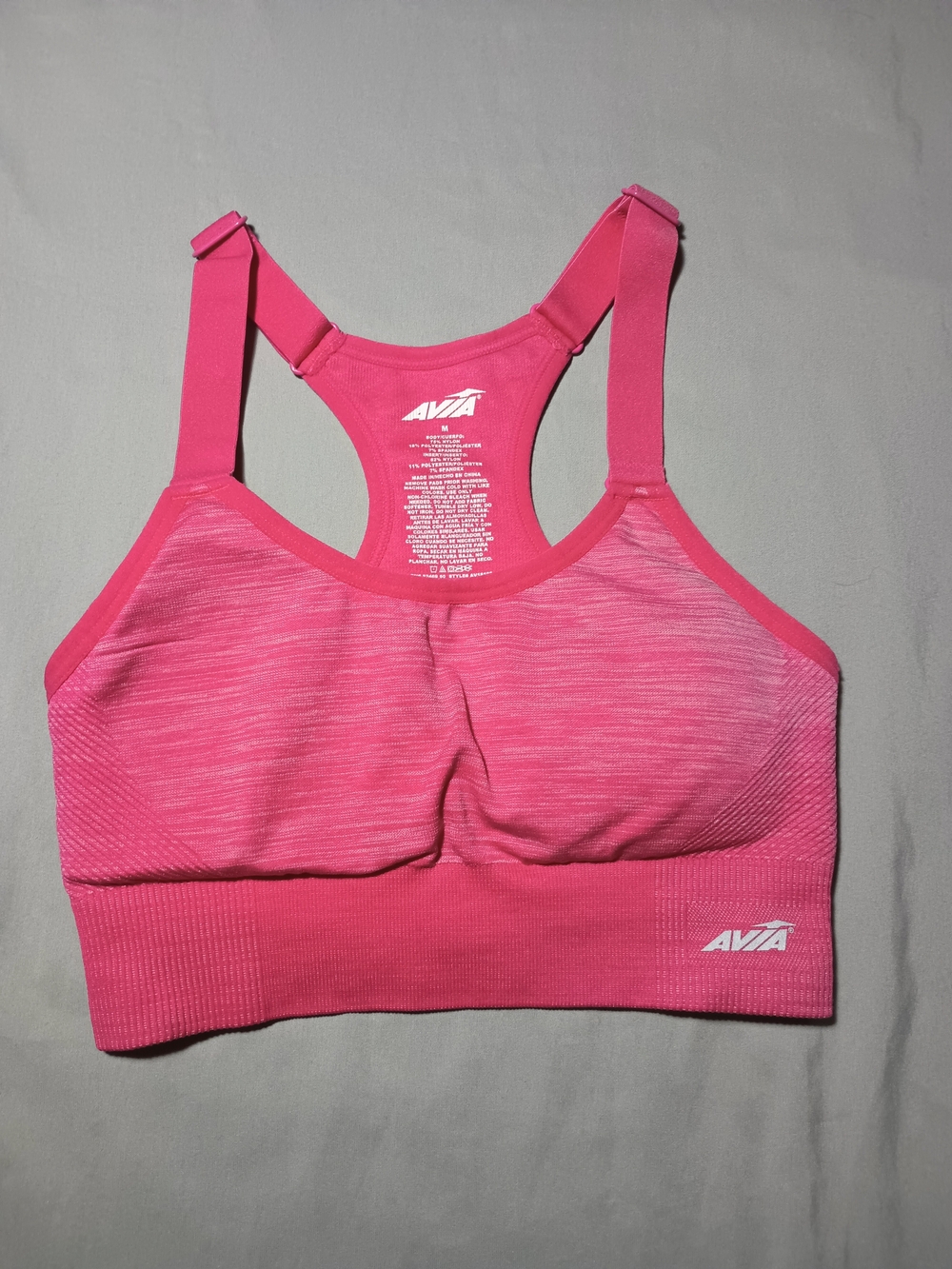 Avia Women's Pink Sports Bra